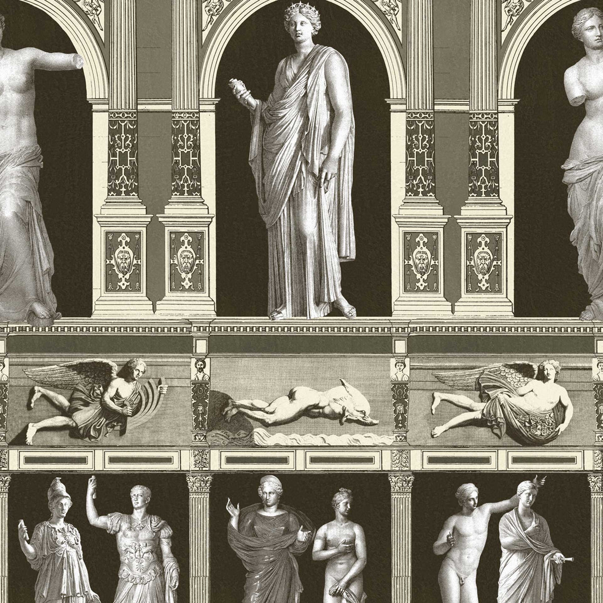Statues Antique Wallpaper by MINDTHEGAP