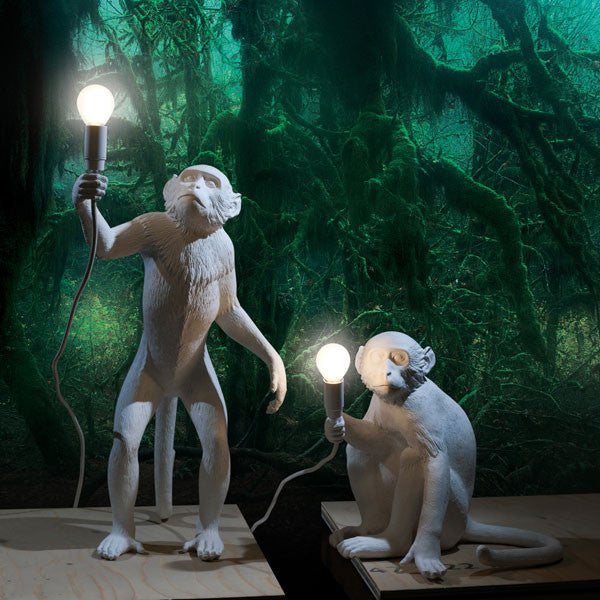 Seletti Monkey Lamp - Standing - Vertigo Home