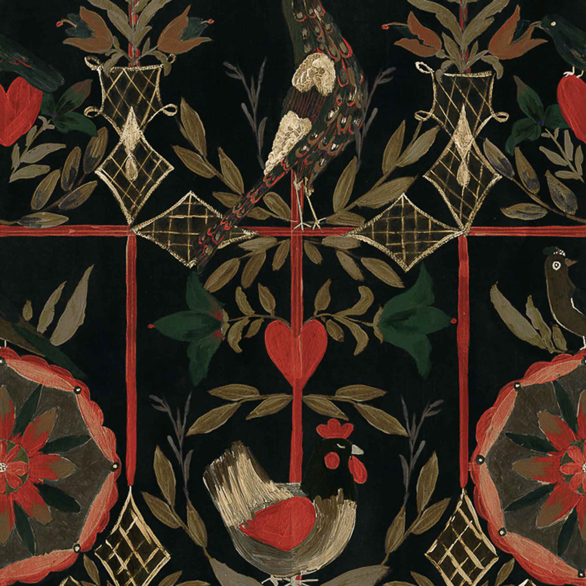 The Bird House Wallpaper by MIND THE GAP