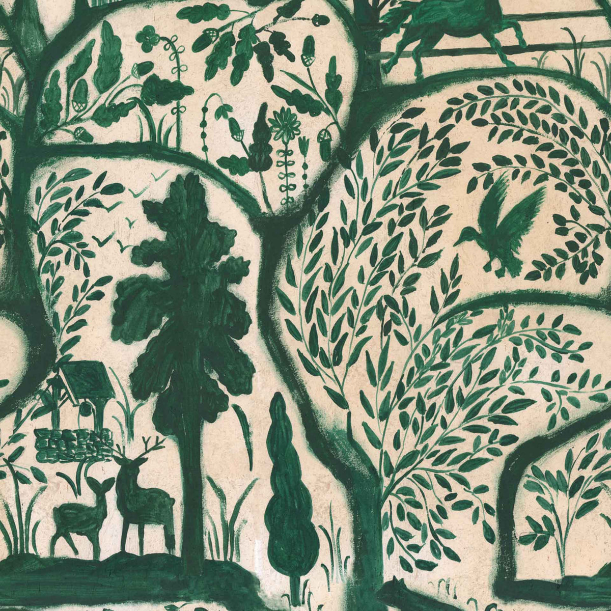 The Enchanted Woodland Wallpaper by MINDTHEGAP