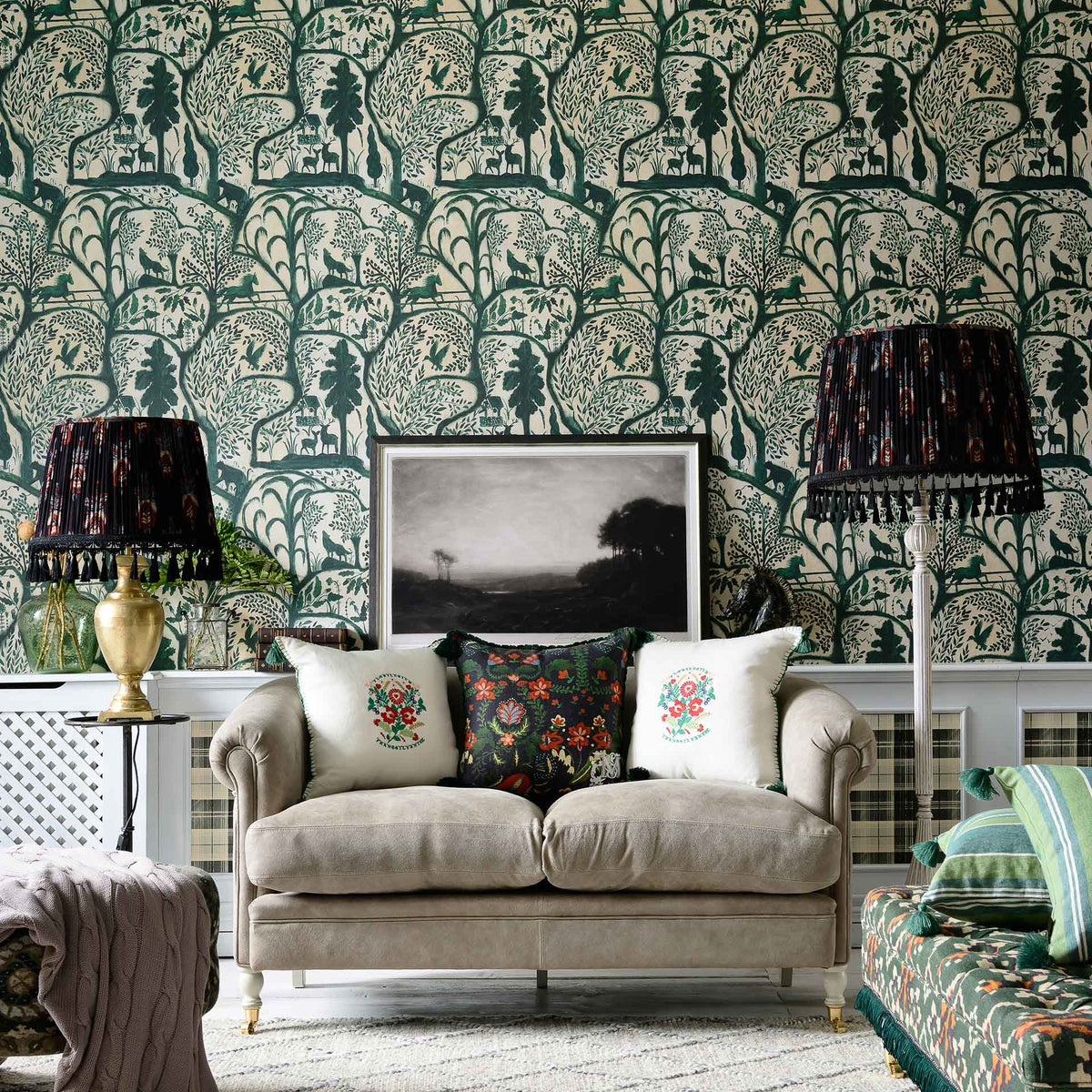 The Enchanted Woodland Wallpaper by MINDTHEGAP