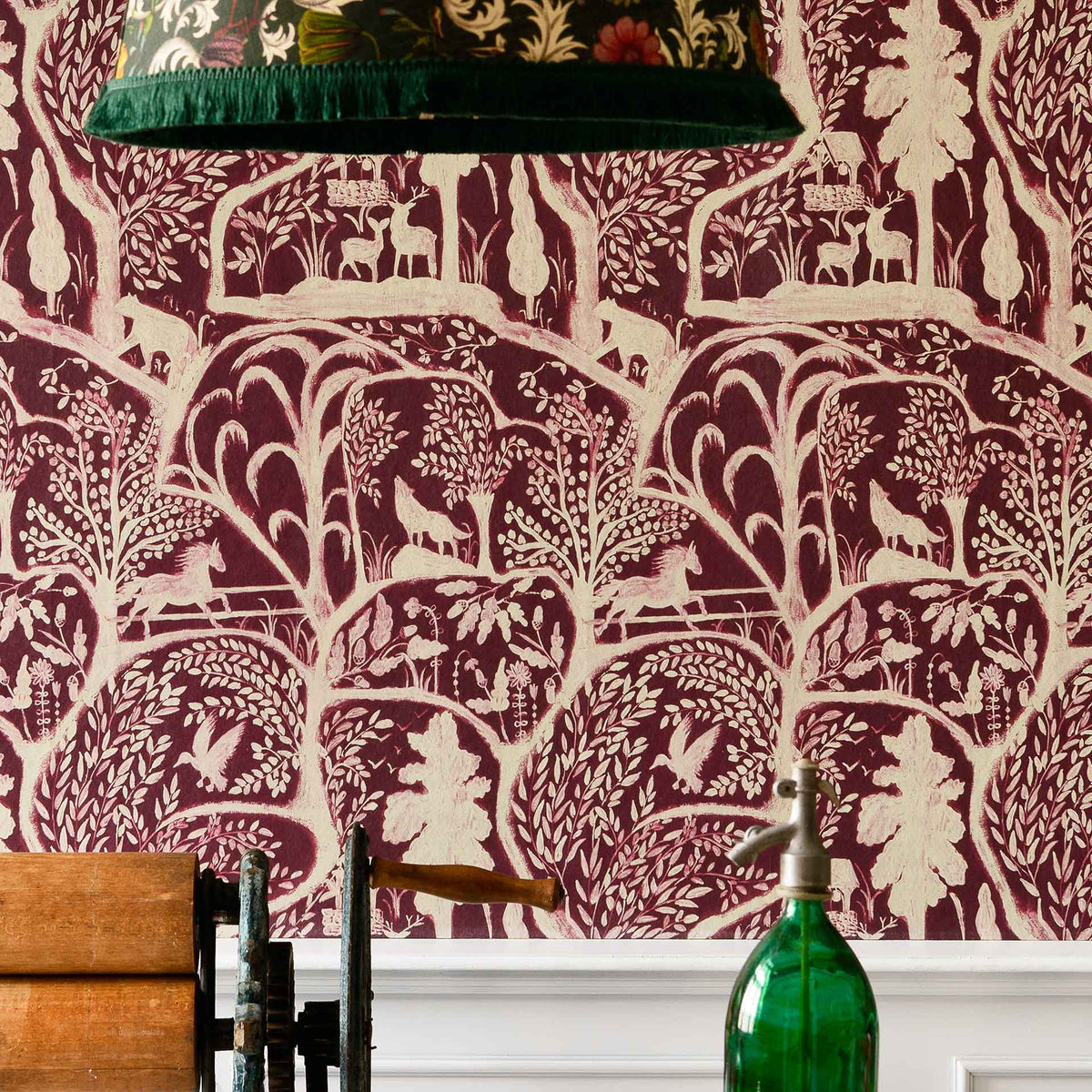 The Enchanted Woodland Wallpaper by MINDTHEGAP