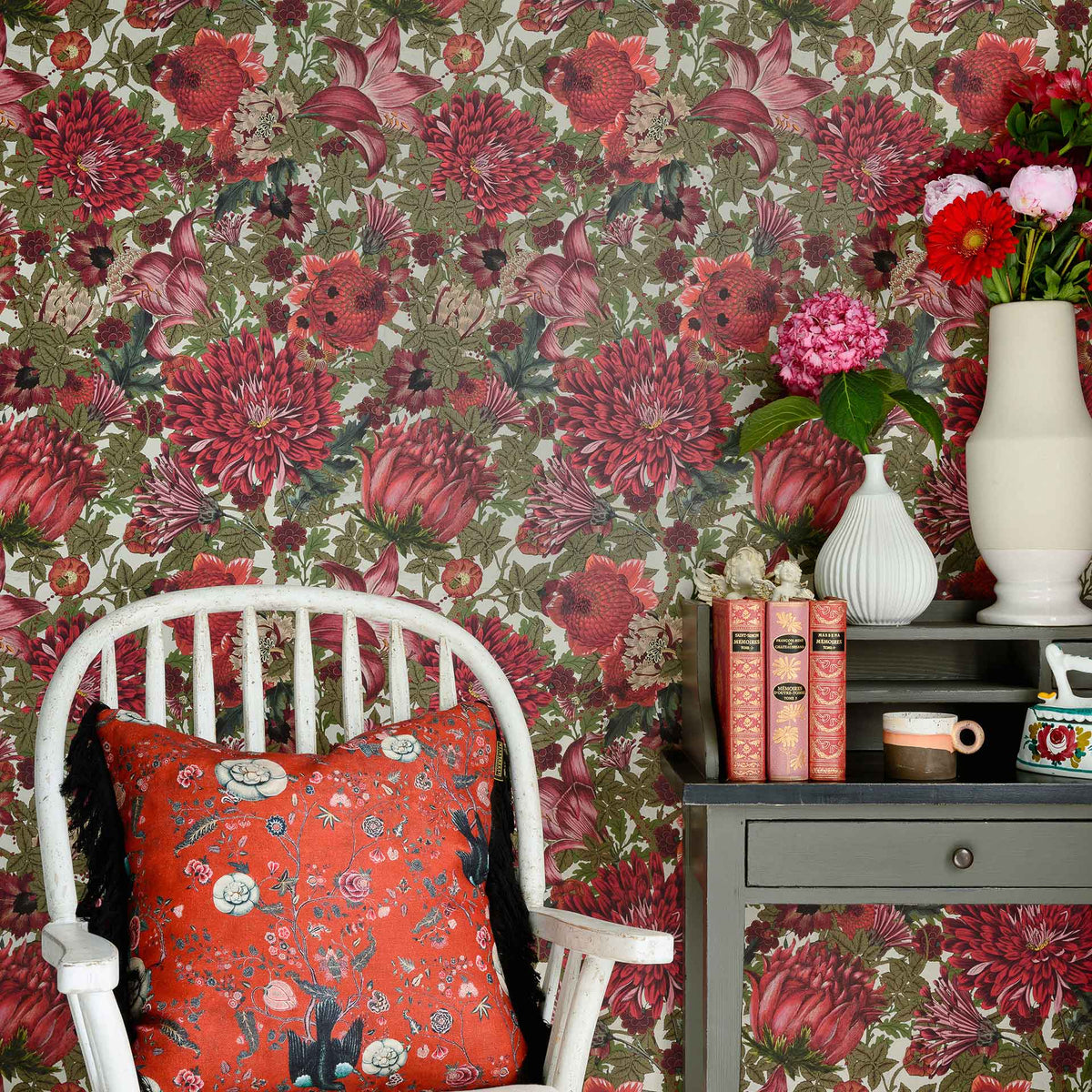 The Flowering Wallpaper by MINDTHEGAP