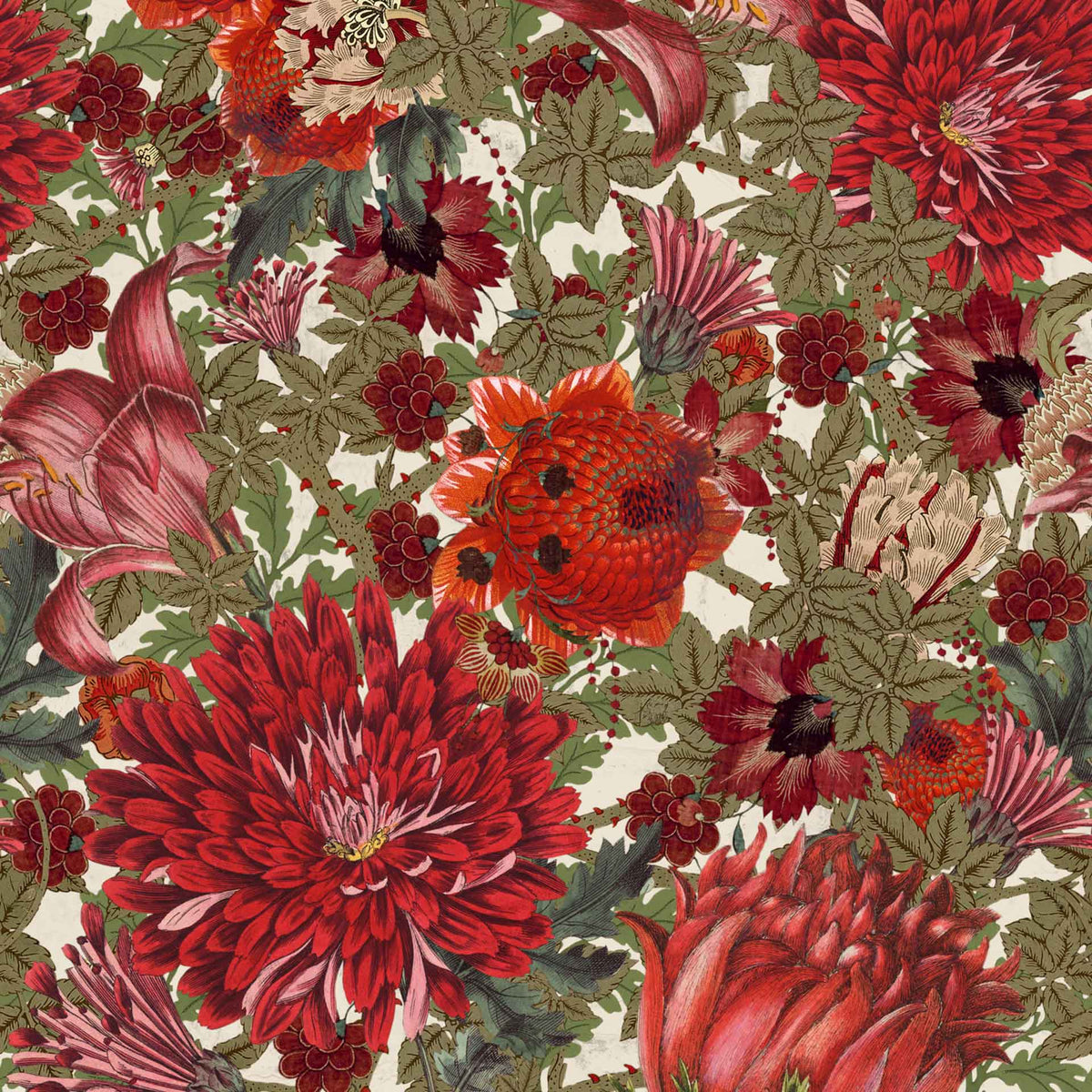 The Flowering Wallpaper by MINDTHEGAP