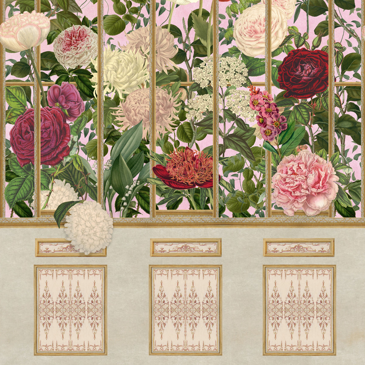 The Imperial Flora Wallpaper by MINDTHEGAP