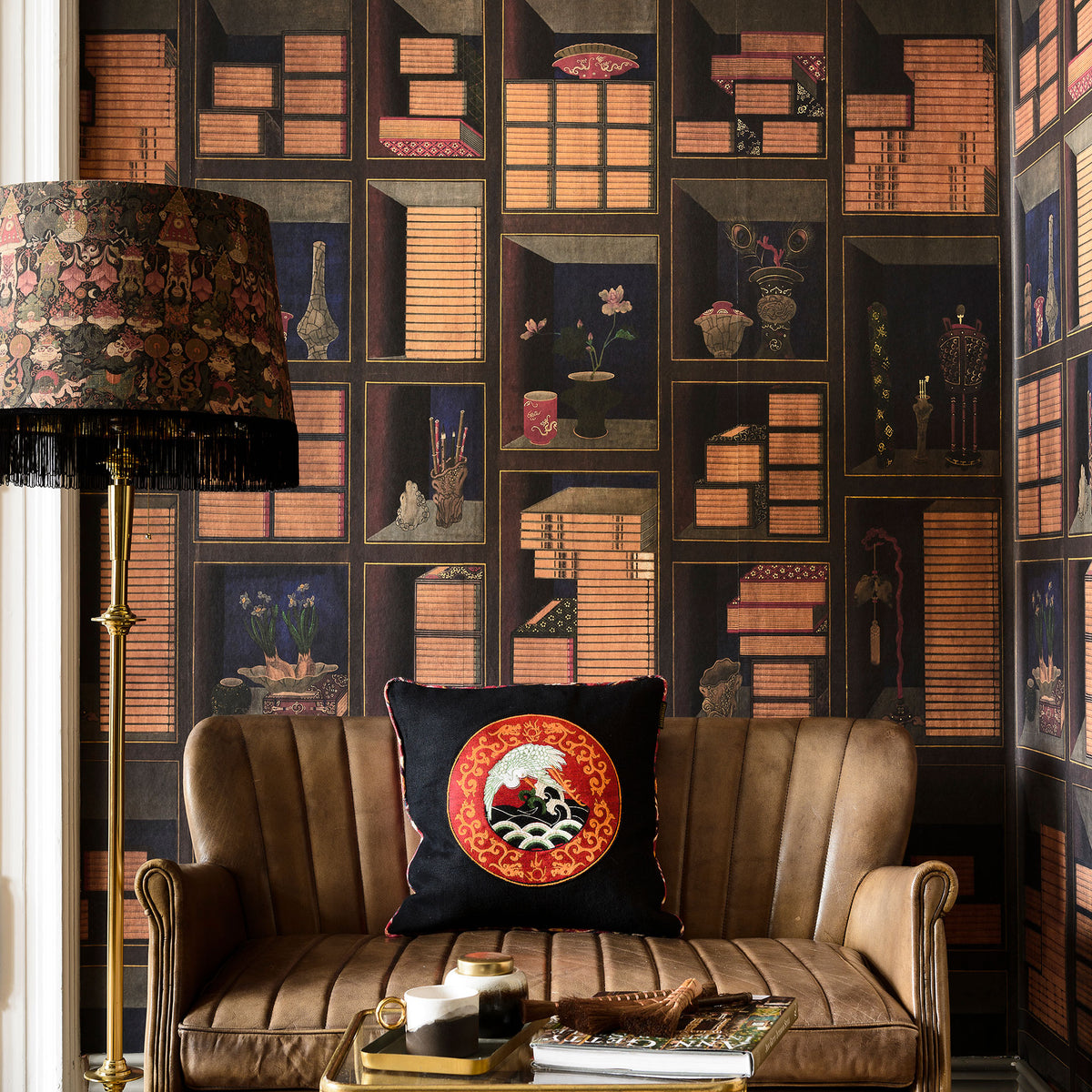 Korean Library Wallpaper by MINDTHEGAP