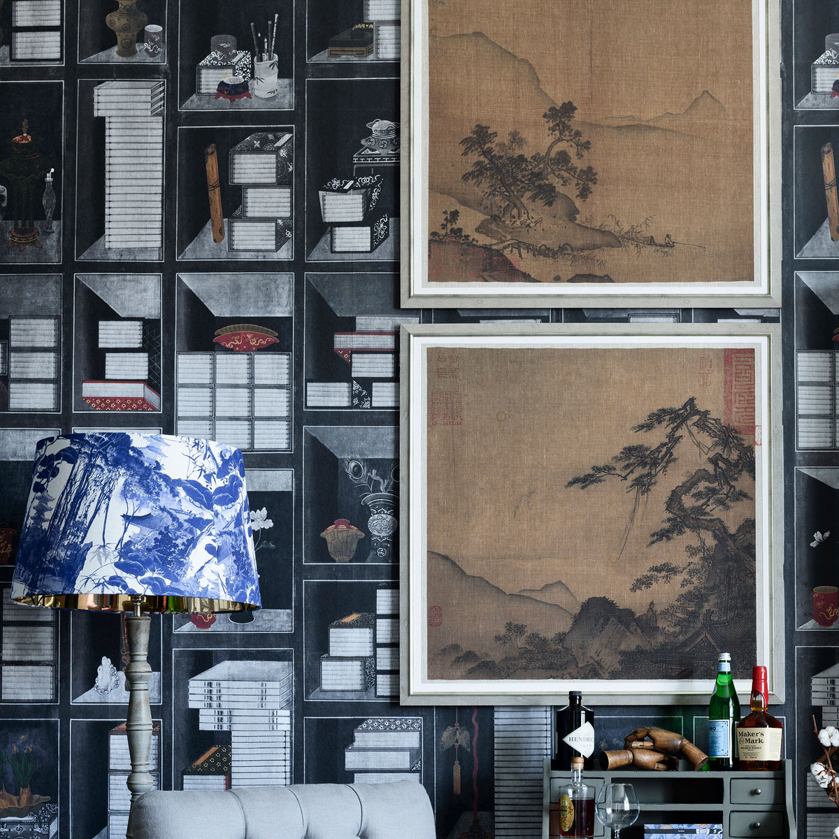 Korean Library Wallpaper by MINDTHEGAP