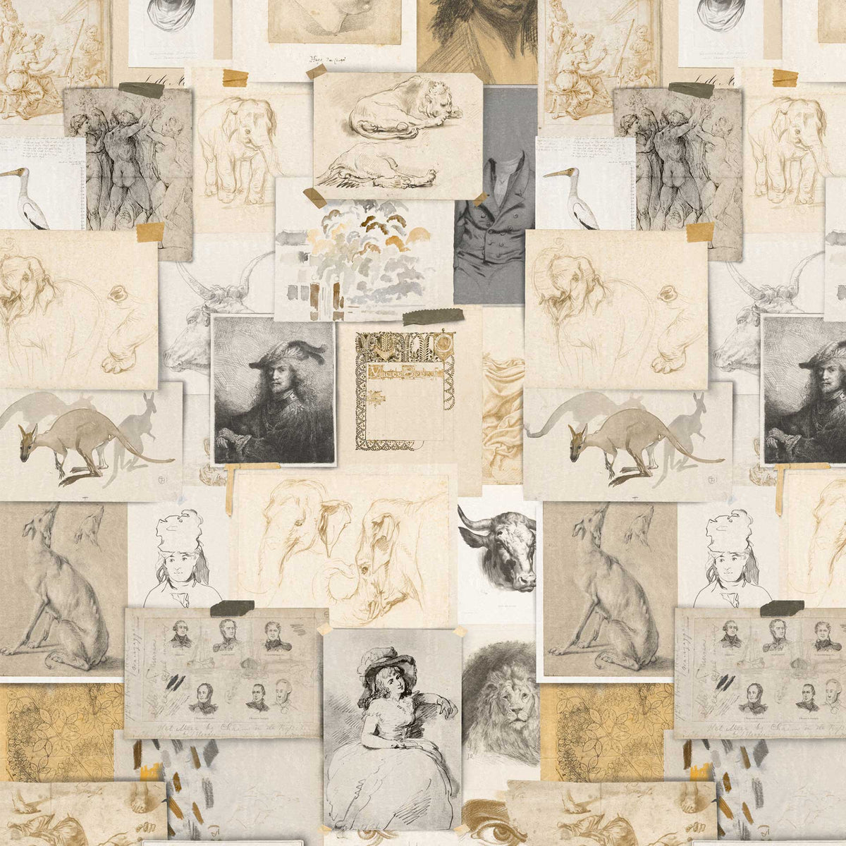 The Mood Board Wallpaper by MINDTHEGAP