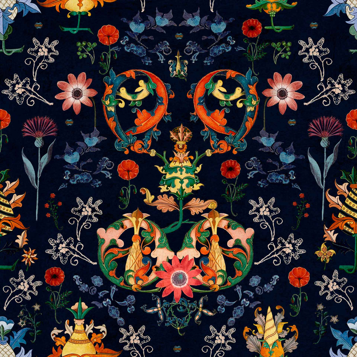 Transylvania Folk Wallpaper by MINDTHEGAP