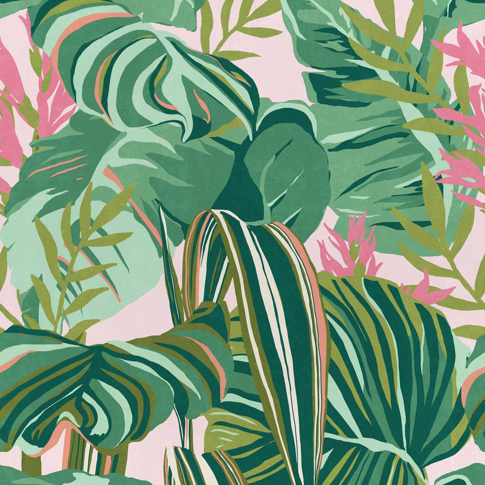 Tropical Foliage Wallpaper by MINDTHEGAP