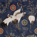 Tsuru Indigo Wallpaper by MINDTHEGAP