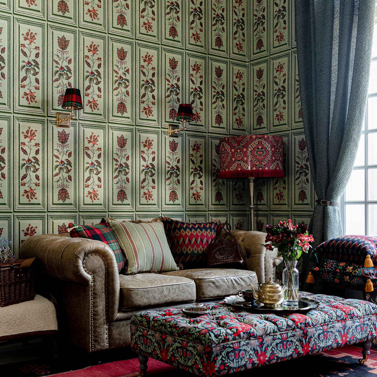 Tyrolean Panel Wallpaper by MIND THE GAP