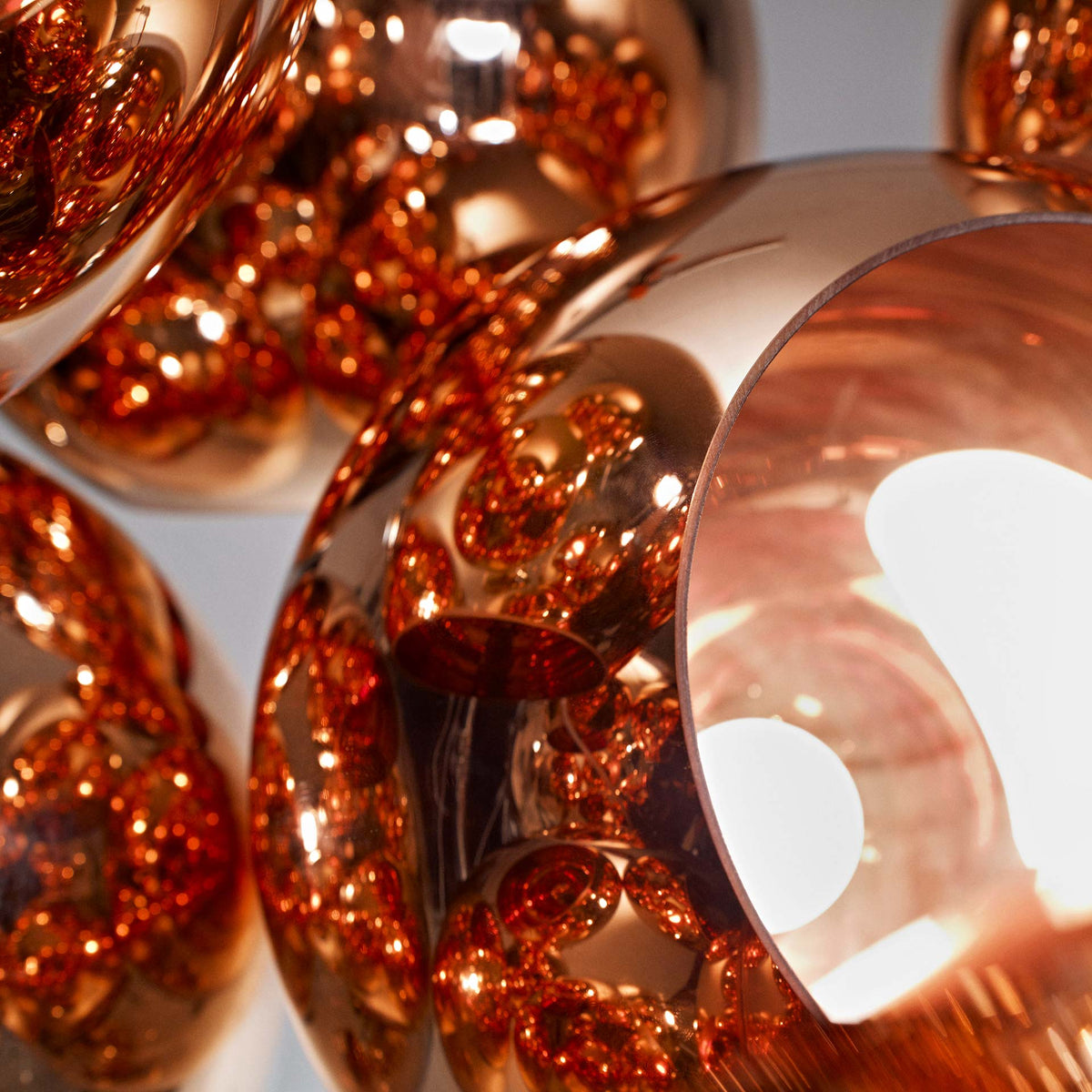 Copper Round 45cm Pendant - Tom Dixon