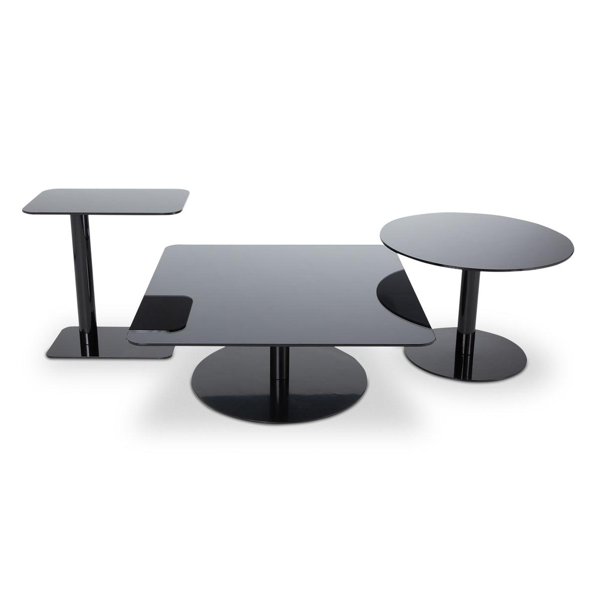 Flash Circle Table - Black by Tom Dixon