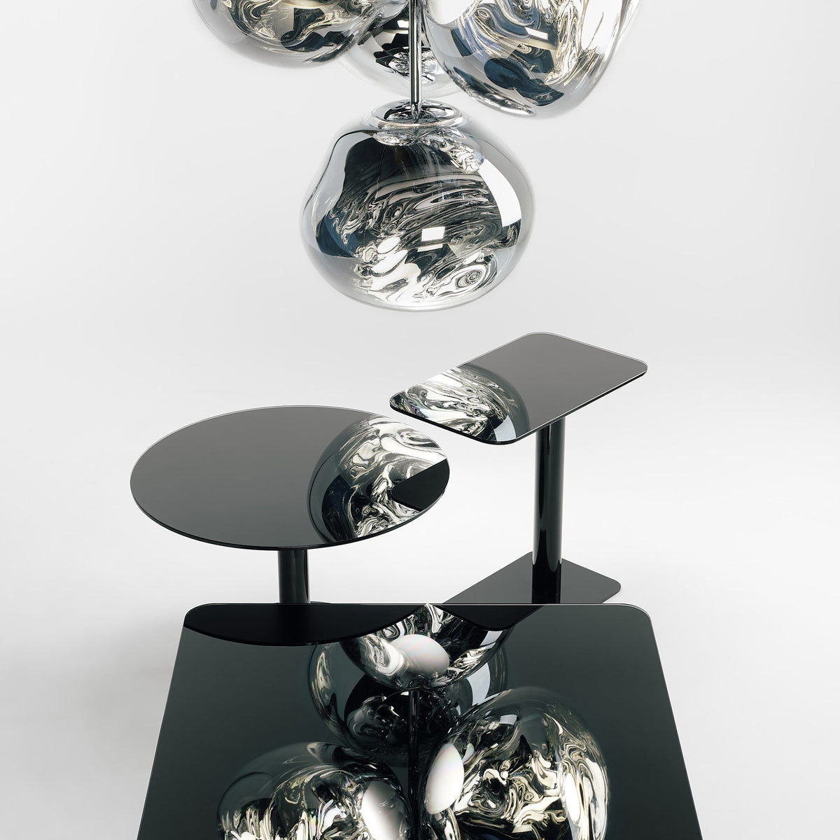 Flash Rectangle Table - Black by Tom Dixon