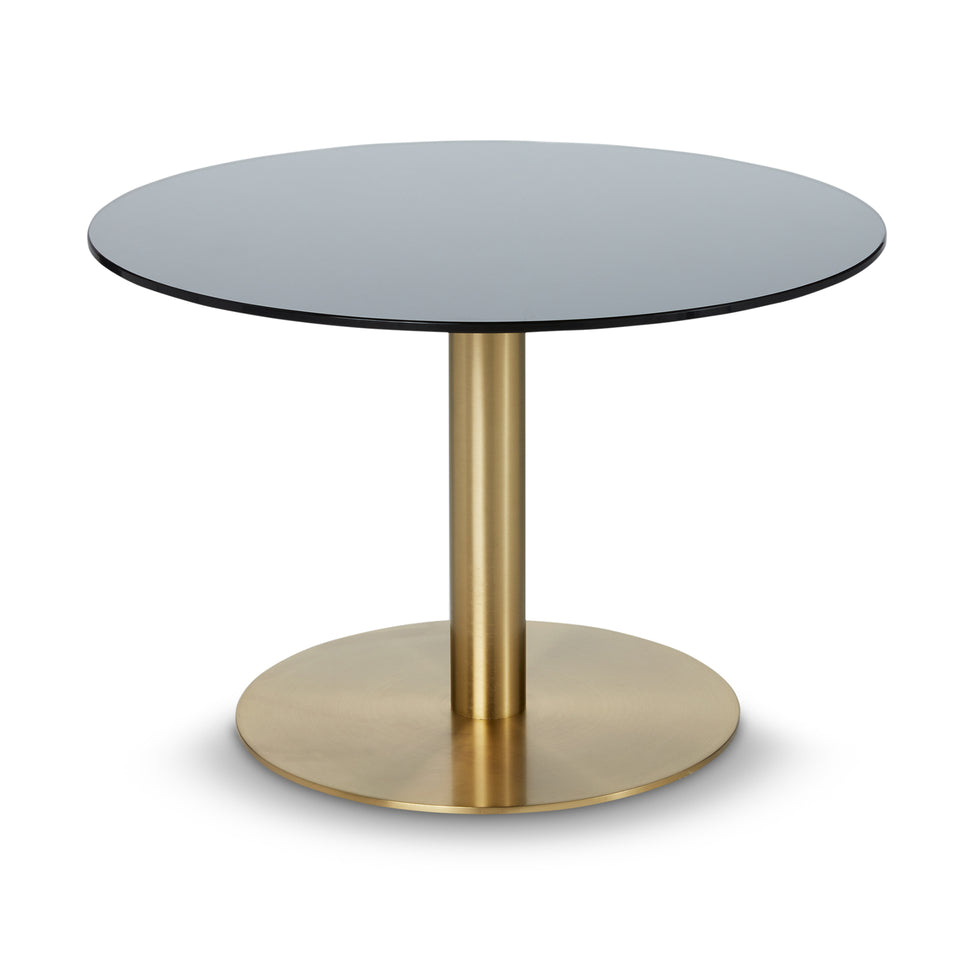 Flash Circle Table - Brass by Tom Dixon
