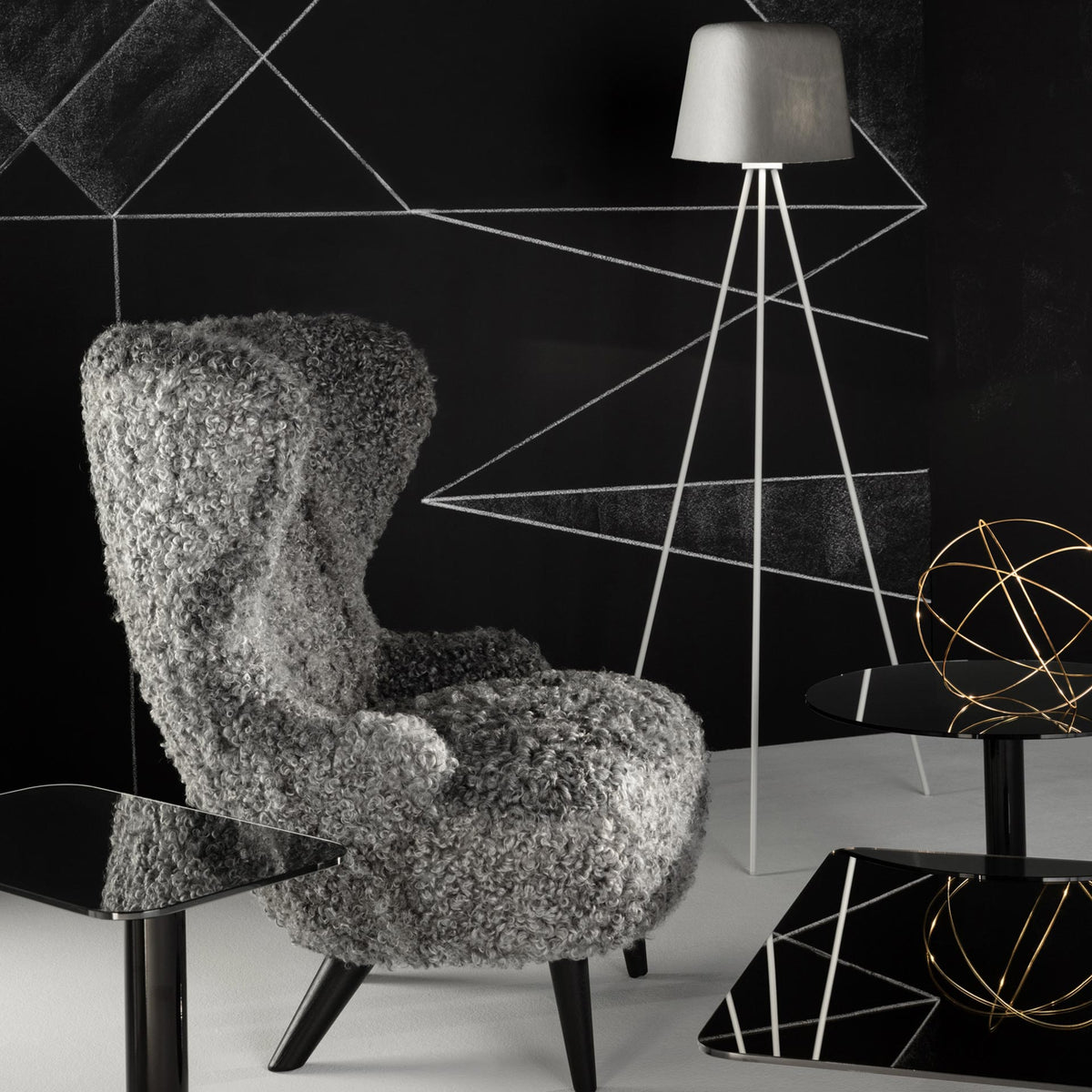Flash Rectangle Table - Black by Tom Dixon