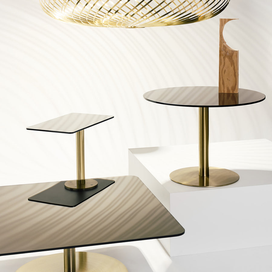 Flash Table Rectangle Flash Rectangle Table - Brass by Tom Dixon – Vertigo Home