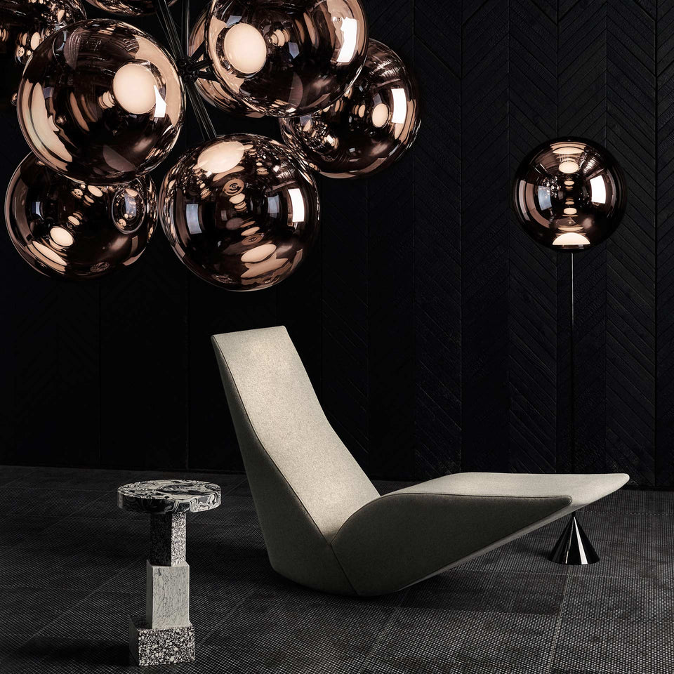 Konkurrencedygtige Selvforkælelse billetpris Globe Copper Floor Lamp by Tom Dixon – Vertigo Home