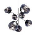 Melt Large Chandelier Smoke Pendant by Tom Dixon