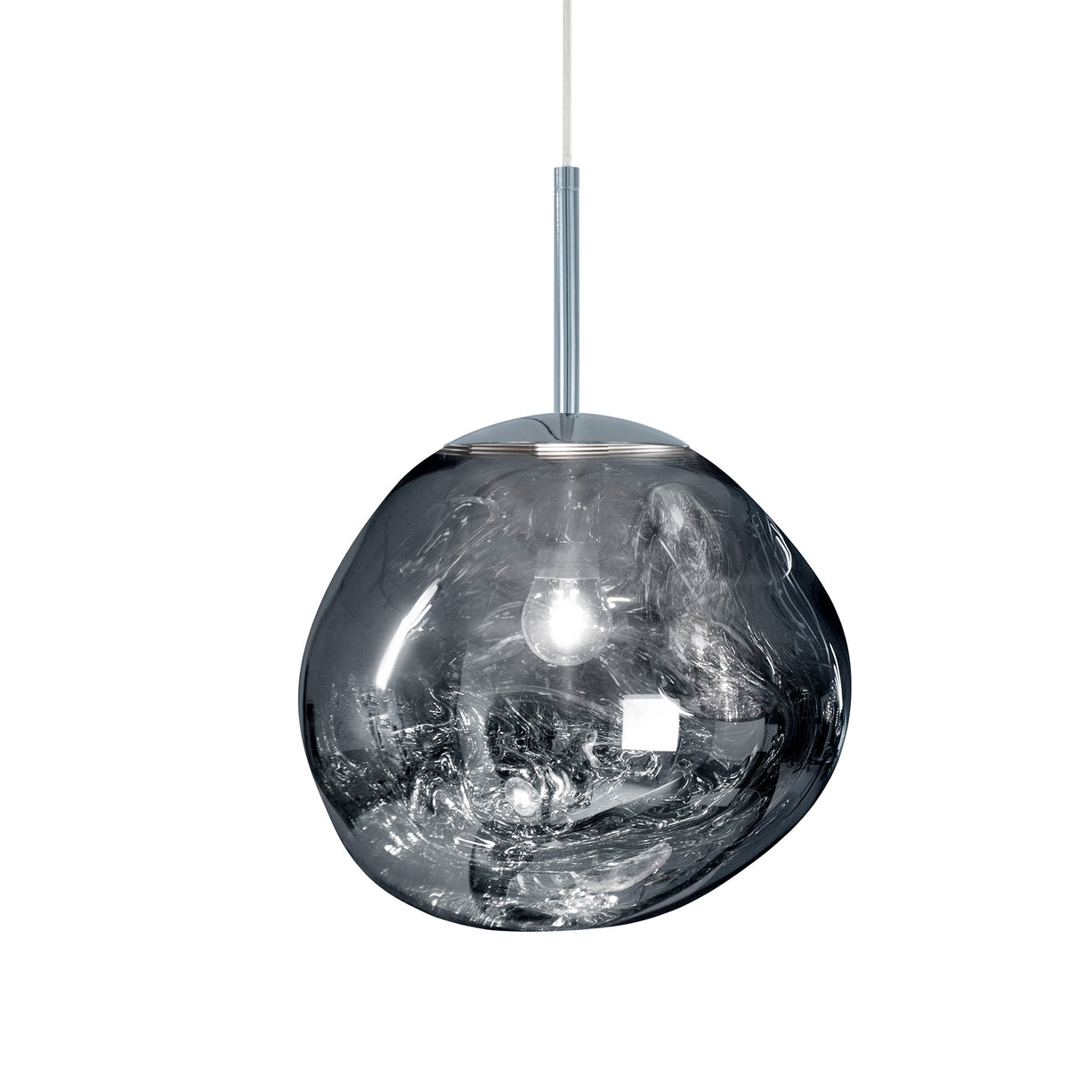 Melt Chrome Pendant by Tom Dixon