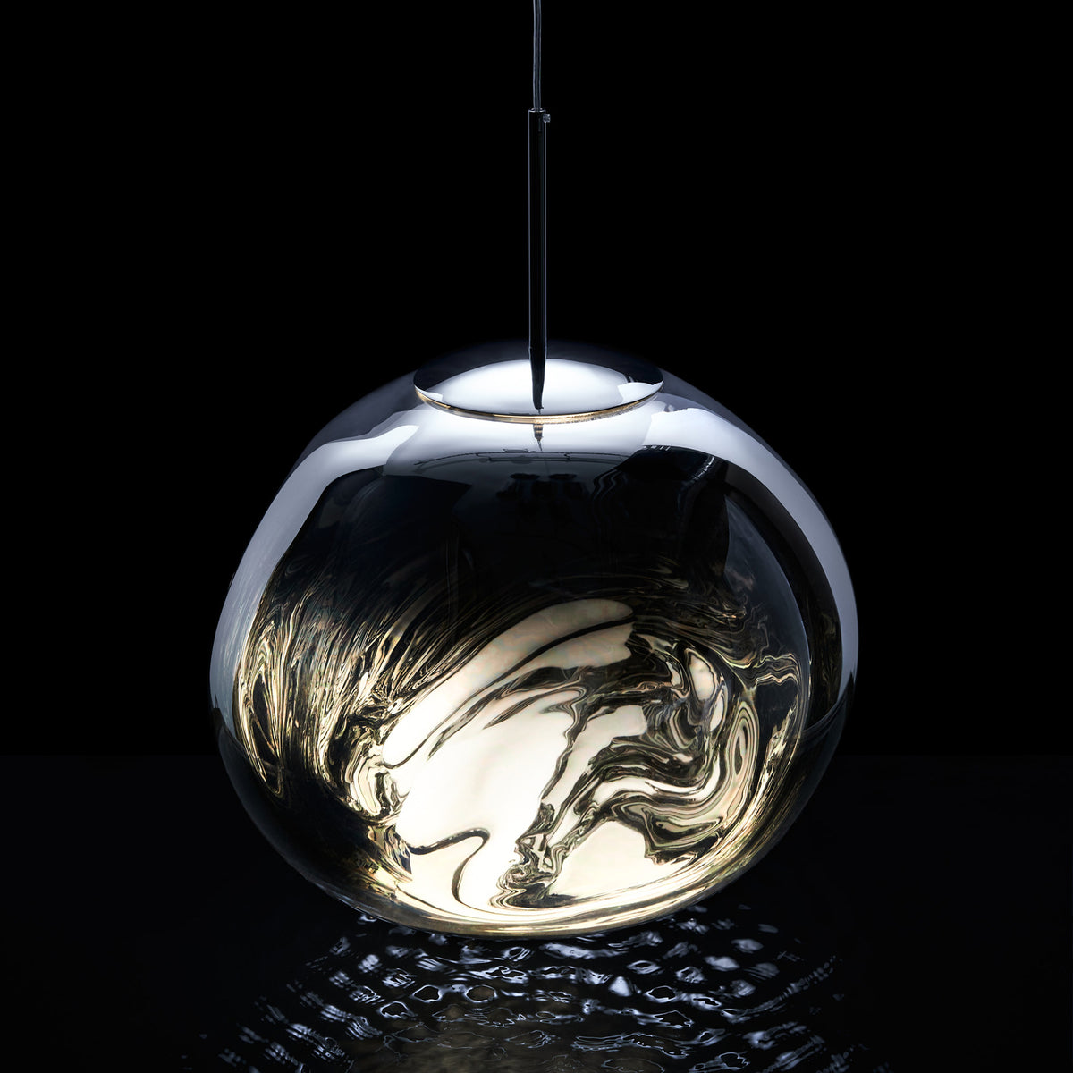 Melt Smoke Pendant by Tom Dixon