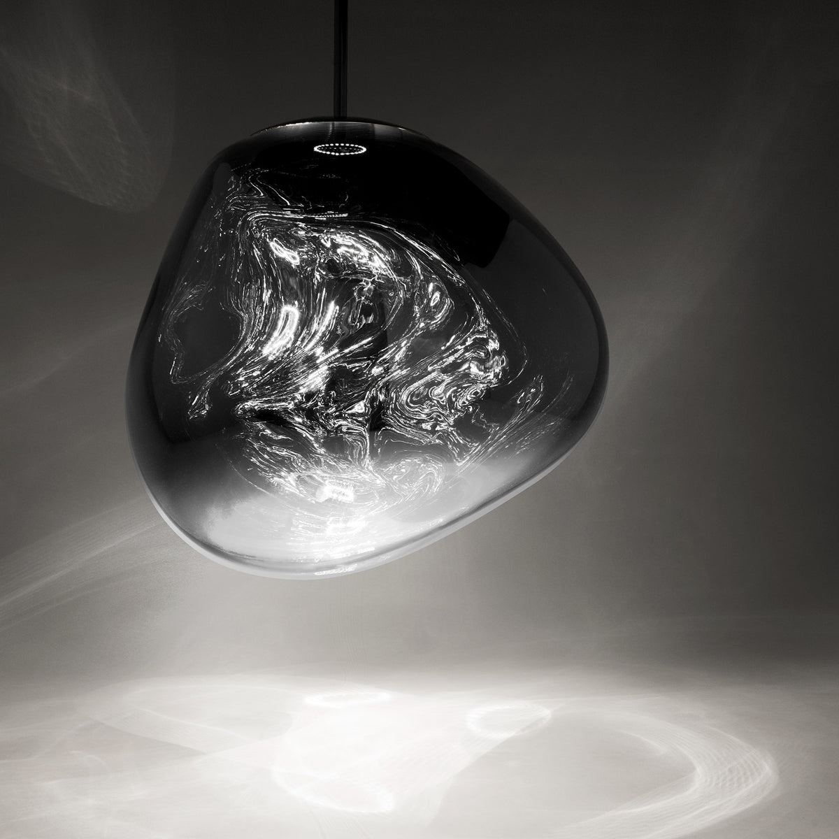 Melt Smoke Pendant by Tom Dixon