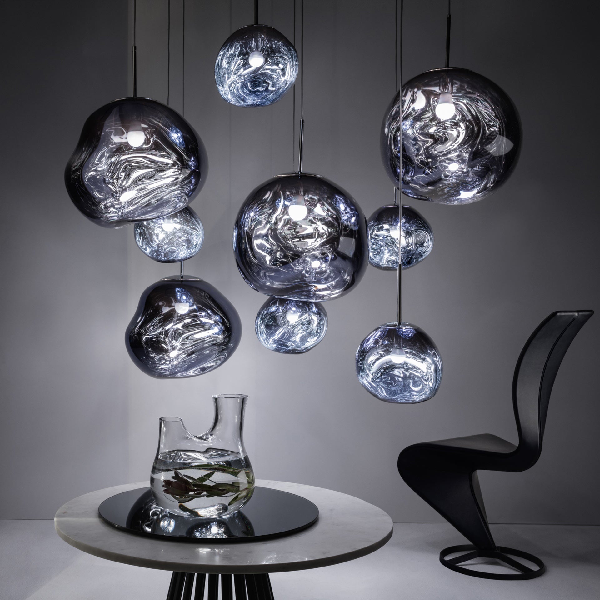 【Tom dixon】 Melt Pendant 30 Classic スモーク Melt Smoke Pendant by Tom Dixon – Vertigo Home