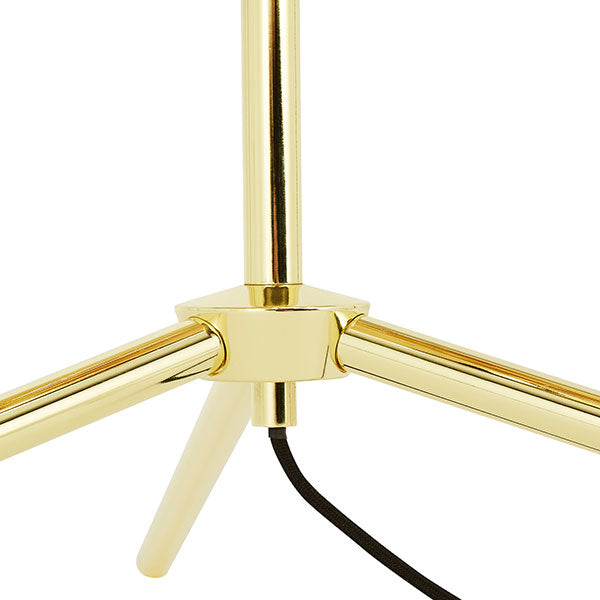 Melt Floor Chandelier - Gold by Tom Dixon