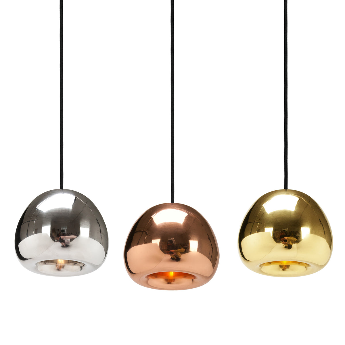 Void Mini Pendant - Steel by Tom Dixon