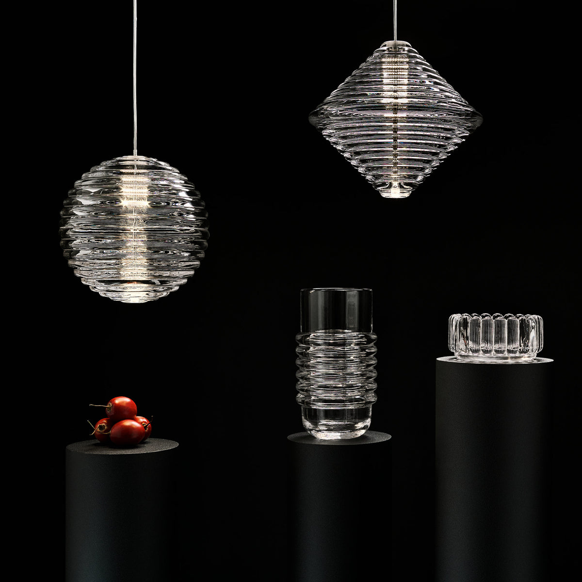 Press Sphere Pendant by Tom Dixon