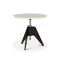 Screw Cafe Table - White Marble Top by Tom Dixon