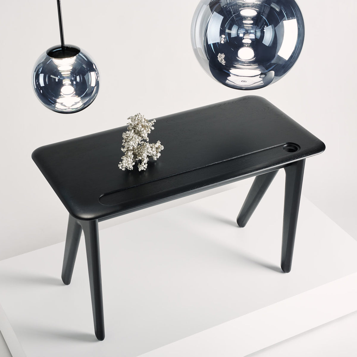 Slab Individual Desk Black by Tom Dixon