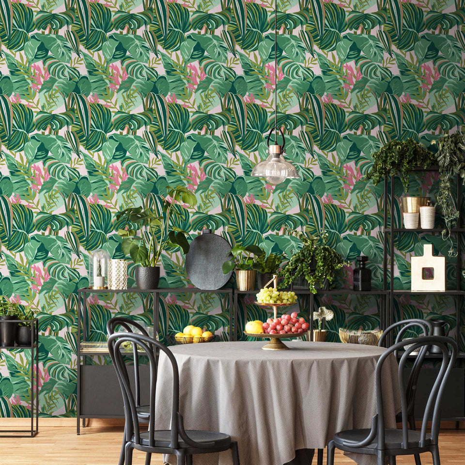 Tropical Foliage Wallpaper by MINDTHEGAP