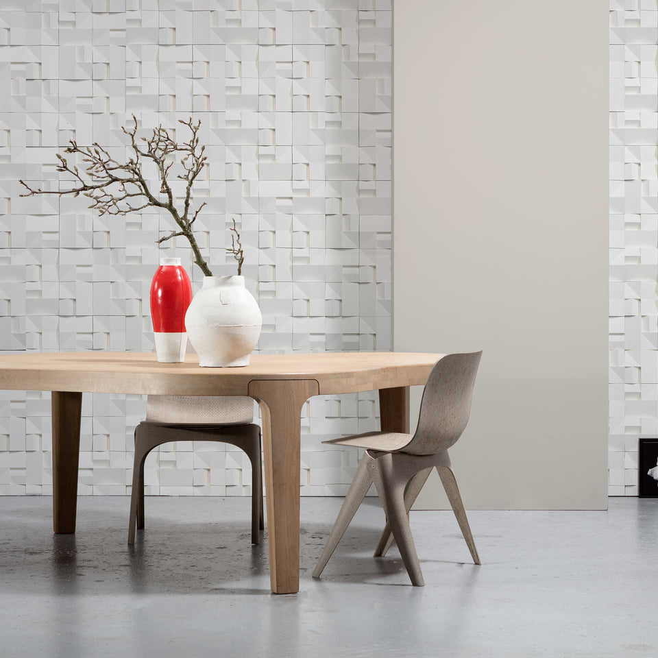 House Ceramics VOS-02 Monochrome Wallpaper by Studio Roderick Vos + NLXL