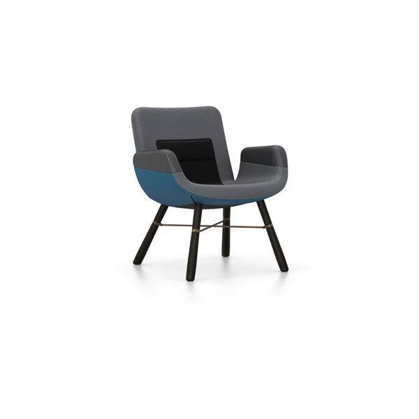 East River Chair Blue Mix 05 by Hella Jongerius
