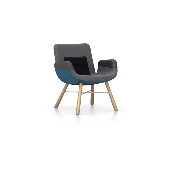 East River Chair Blue Mix 05 by Hella Jongerius