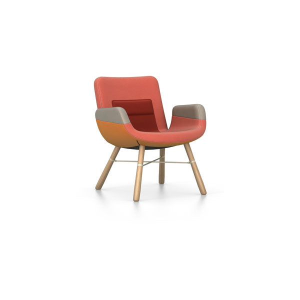 East River Chair Red Mix 02 by Hella Jongerius