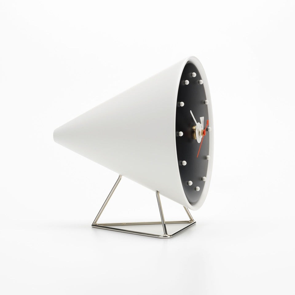 Cone Desk Clock by George Nelson
