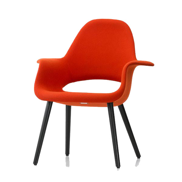 Organic Chair in Cosy 2 Fabric by Eames & Saarinen