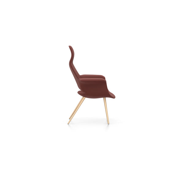 Organic Highback Chair in Cosy 2 Fabric by Eames & Saarinen