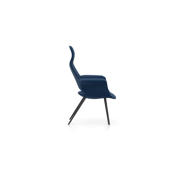Organic Highback Chair in Cosy 2 Fabric by Eames & Saarinen
