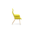 Organic Highback Chair in Hopsak Fabric by Eames & Saarinen