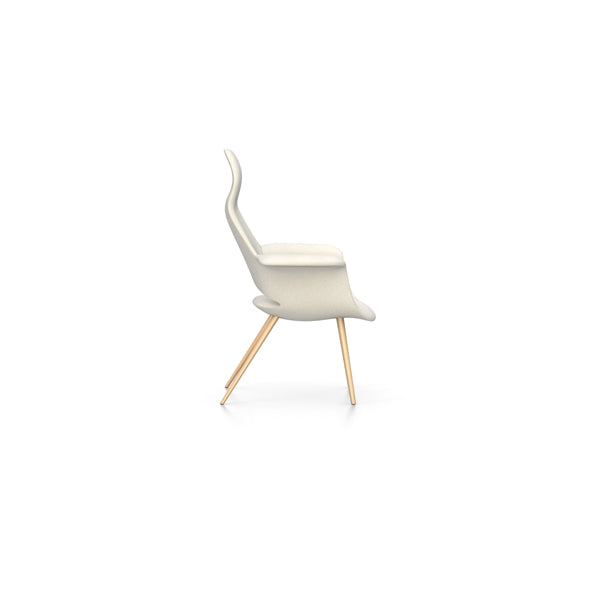 Organic Highback Chair in Credo Fabric by Eames & Saarinen