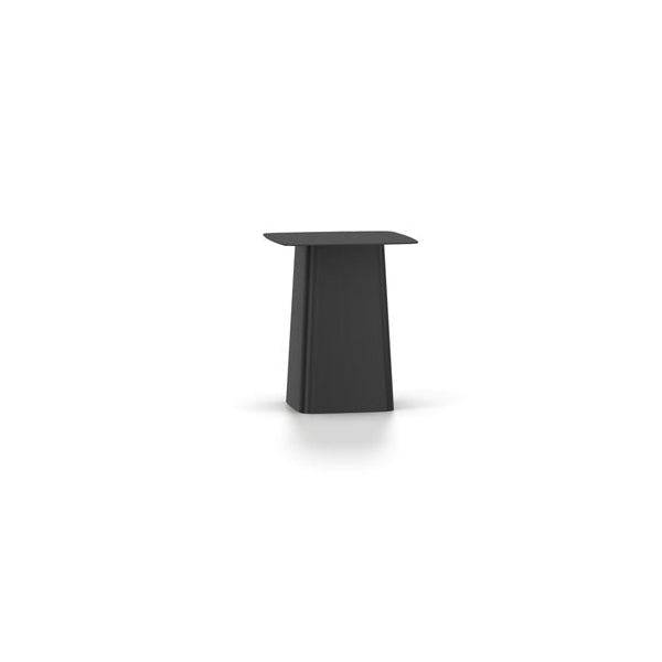 Outdoor Metal Side Table in Black by Ronan & Erwan Bouroullec