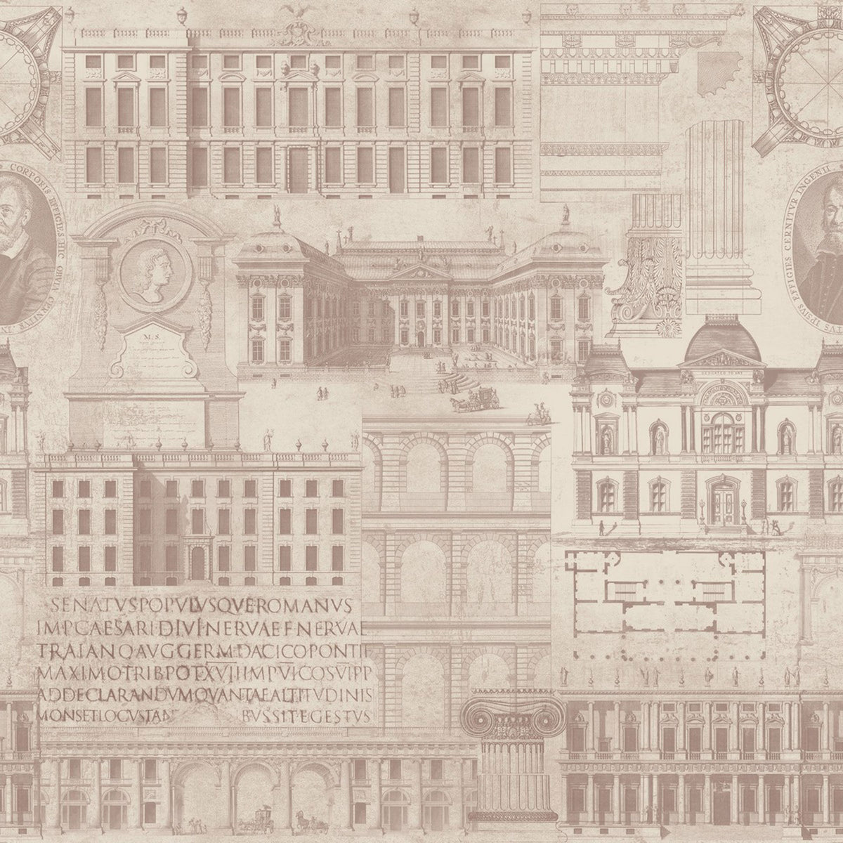Vitruvius Wallpaper by MIND THE GAP