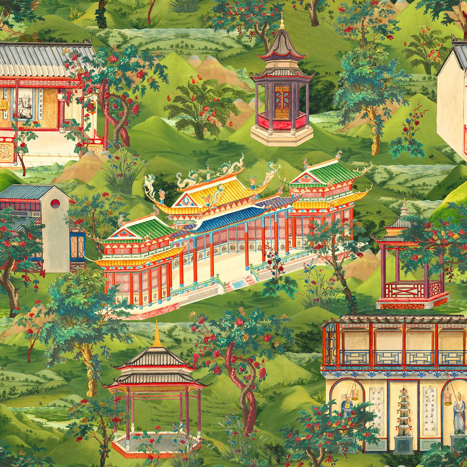 Yuyuan Wall Wallpaper by MIND THE GAP