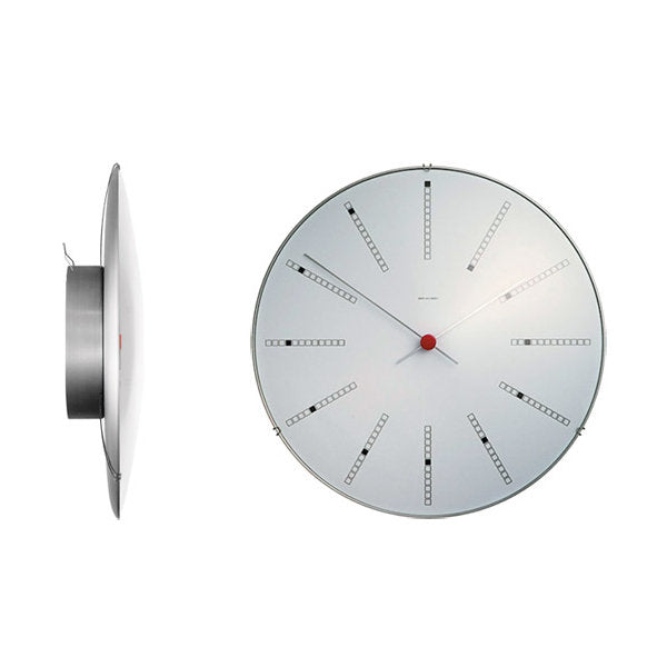 Arne Jacobsen Banker's Clock from Rosendahl – Vertigo Home