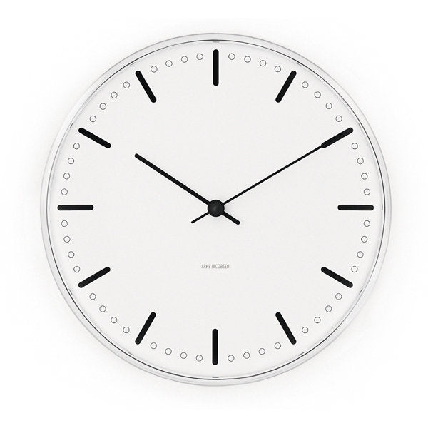 Arne Jacobsen City Hall Clock from Rosendahl - Vertigo Home