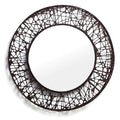 C-U C-Me Round Mirror Small by Kenneth Cobonpue for Hive - Vertigo Home